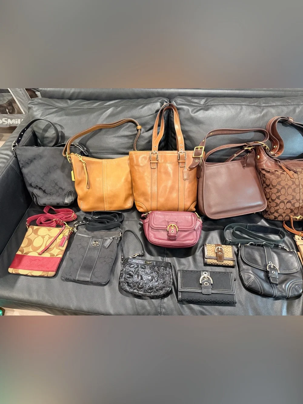 Vintage Old Coach Bags, Wallets, Wristlets - DO NOT BUY. READ DESCRIPTION
